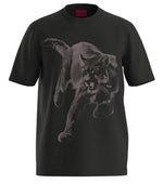 Black Graphic Print T-Shirt 1