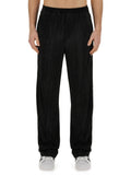 Black Elasticated Pleated Trousers 1