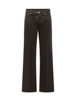 Black Bootcut Mid Rise Jeans 1