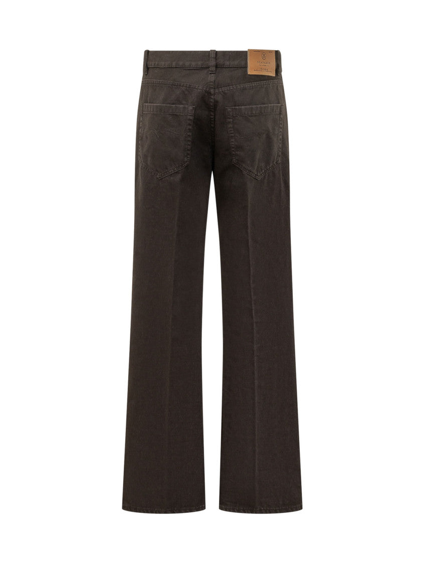 Black Bootcut Mid Rise Jeans 2