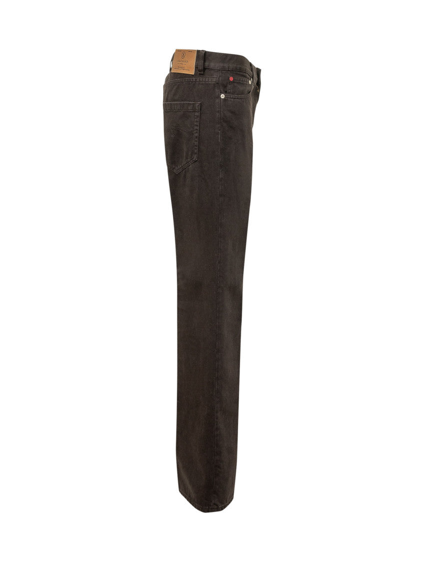 Black Bootcut Mid Rise Jeans 3