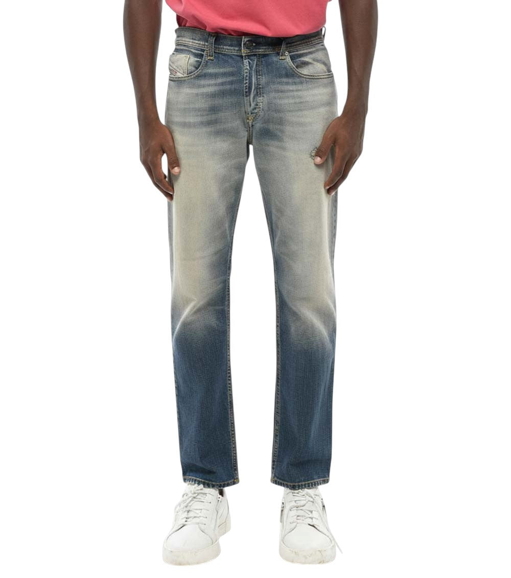 Blue Regular Mid Rise Jeans 1