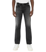 Black Regular Mid Rise Jeans 1