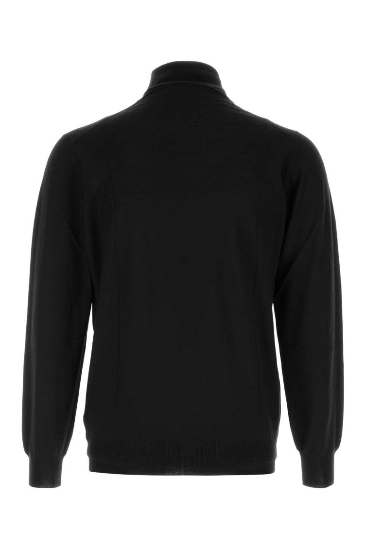 Black Turtle Neck Sweater 2