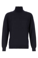 Midnight Blue Turtle Neck Sweater 1