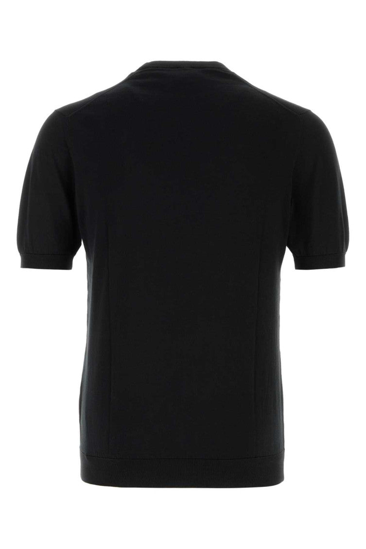 Black Crew Neck T-Shirt 2