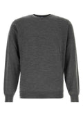 Grey Crew Neck Sweater 1
