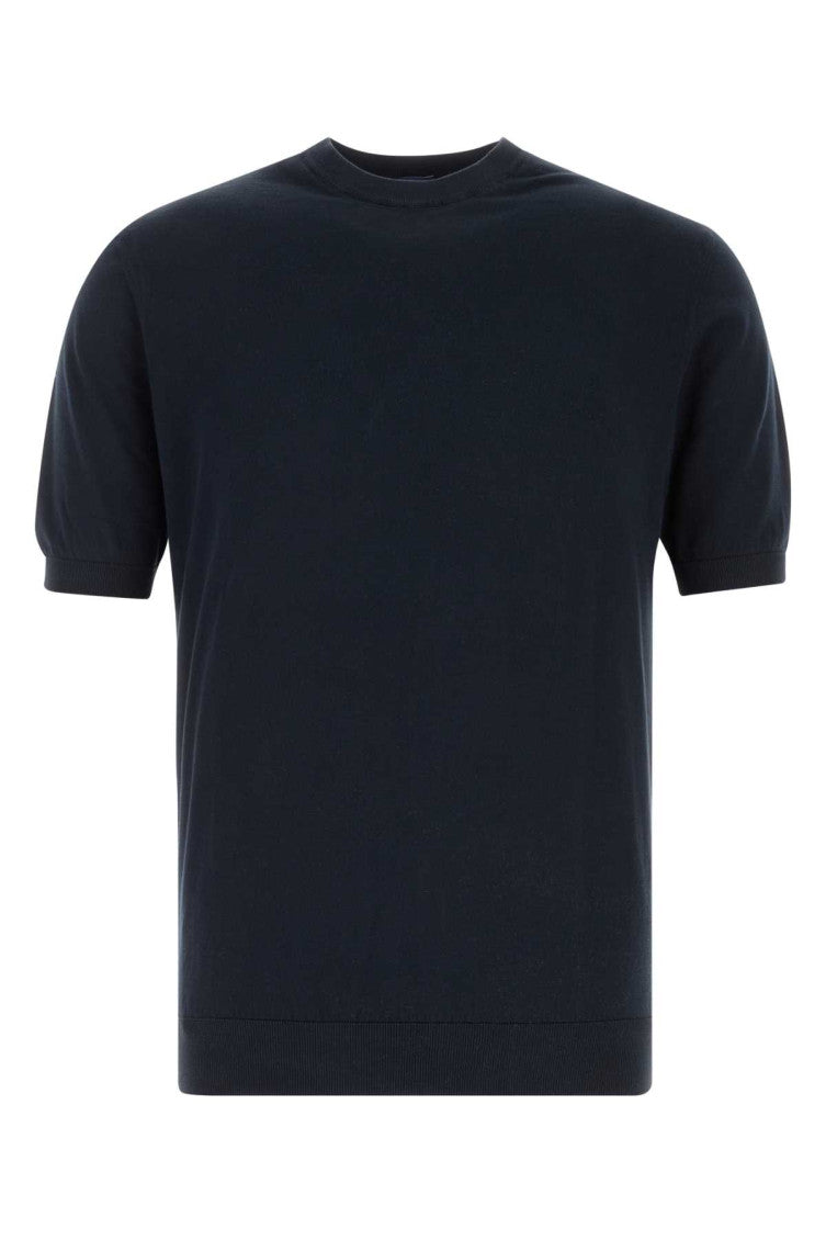 Blue Crew Neck T-Shirt 1
