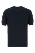 Blue Crew Neck T-Shirt 1