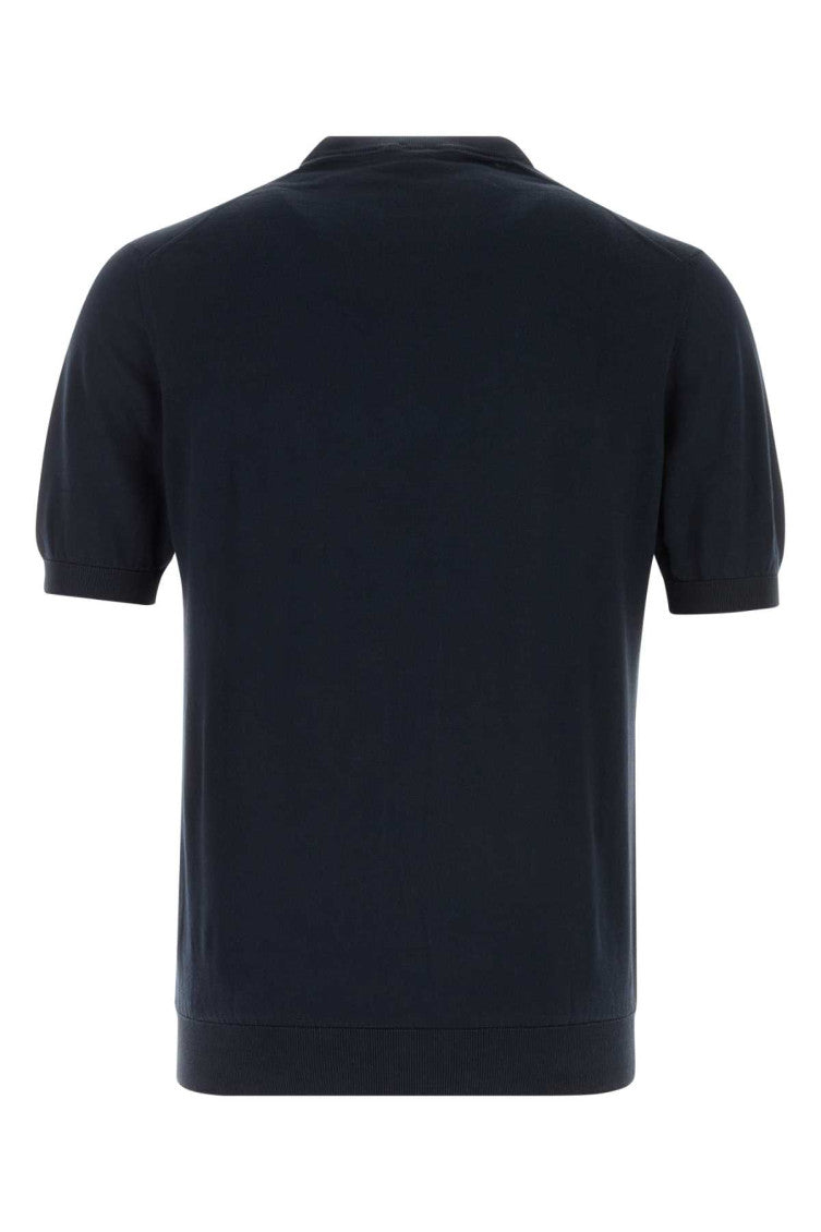 Blue Crew Neck T-Shirt 2