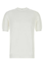White Crew Neck T-Shirt 1