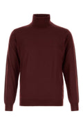 Dark Red Turtle Neck Sweater 1