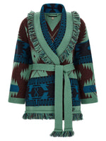 Dark Green Shawl Neck Cardigan 1
