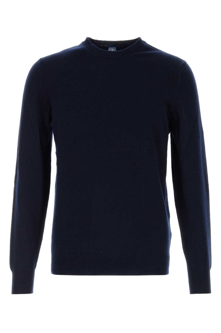 Blue Crew Neck Sweater 1