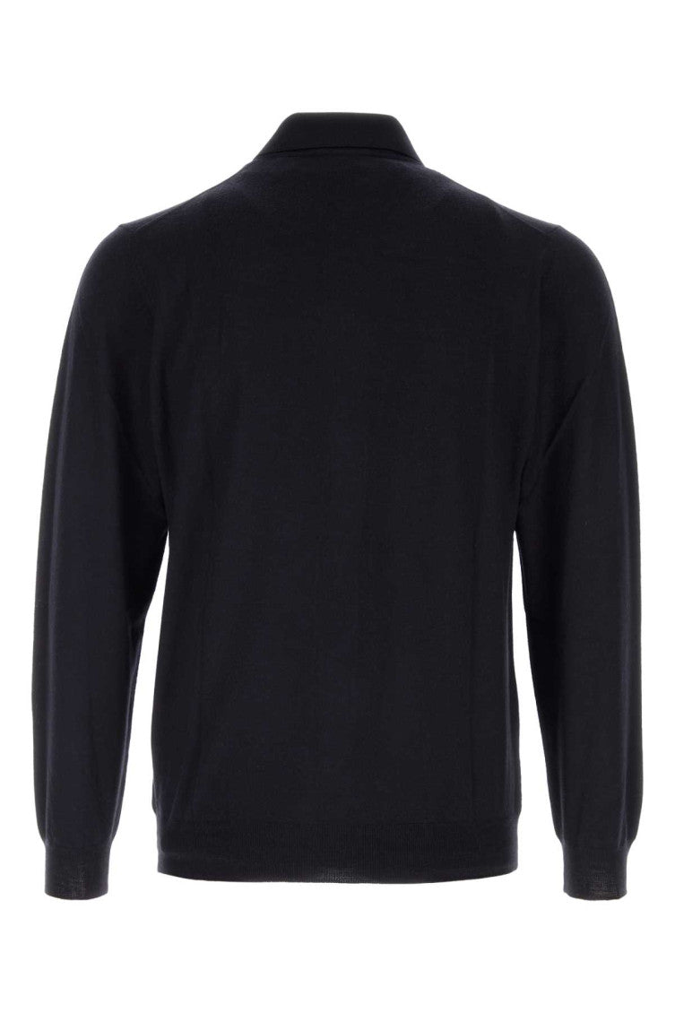 Midnight Blue Button-Up Cardigan 2