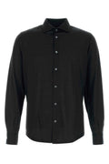 Black Regular Solid Shirt 1