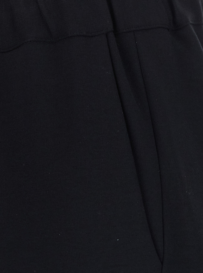 Black Relaxed Drawstring Pants 3