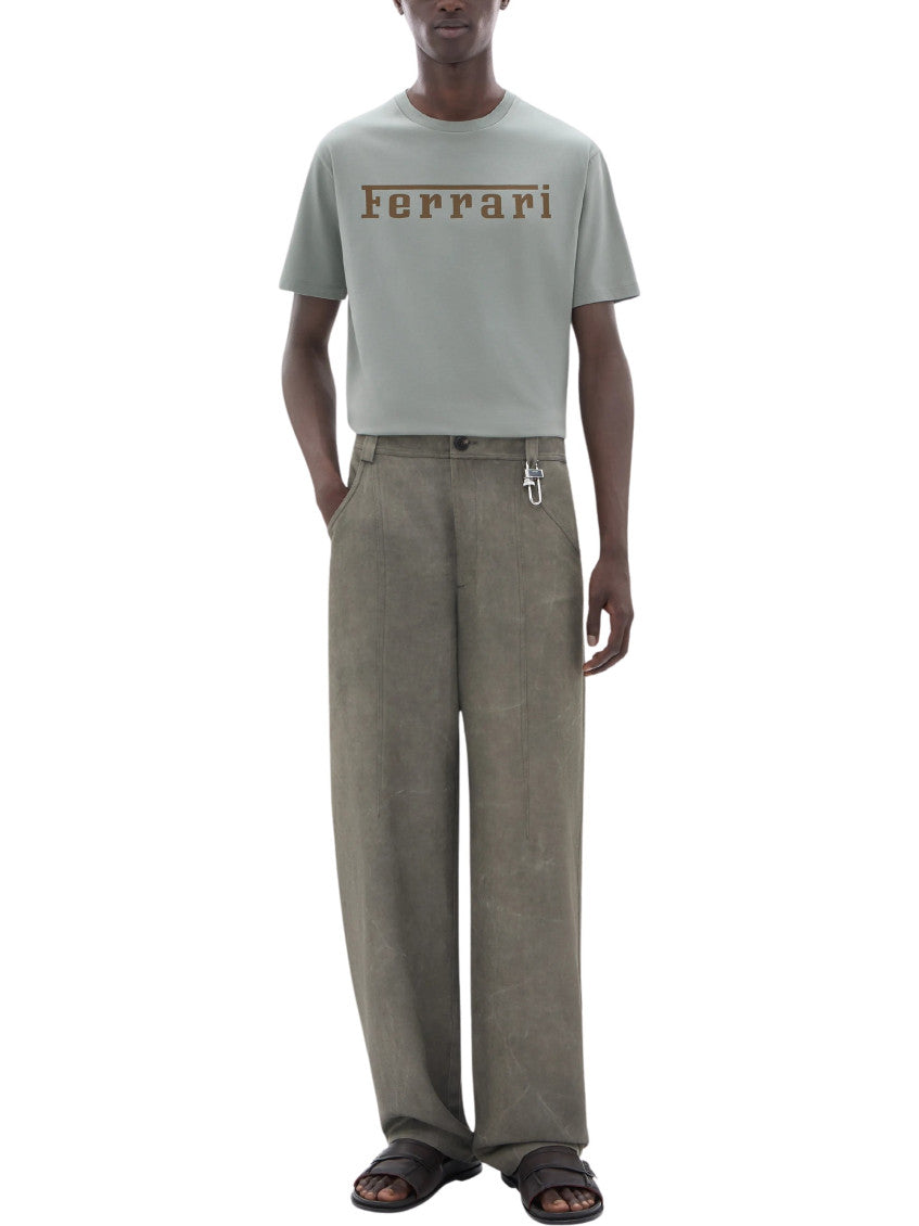 Grey Crew Neck T-Shirt 2