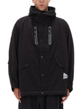 Black Logo Hood Jacket 1