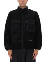 Black Mock Collar Jacket 1