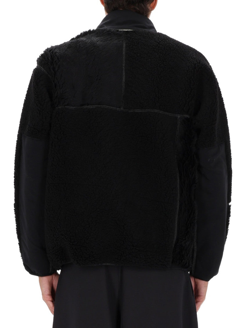 Black Mock Collar Jacket 2