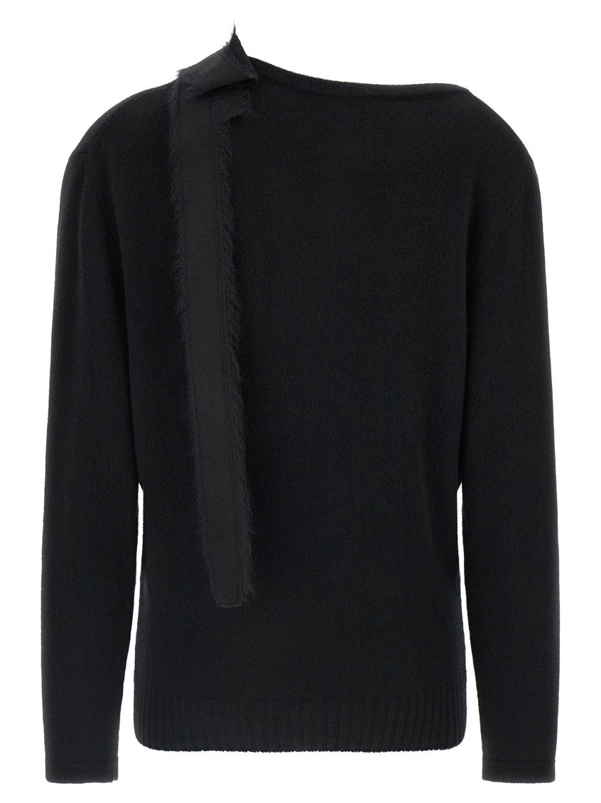 Black Crew Neck Sweater 2
