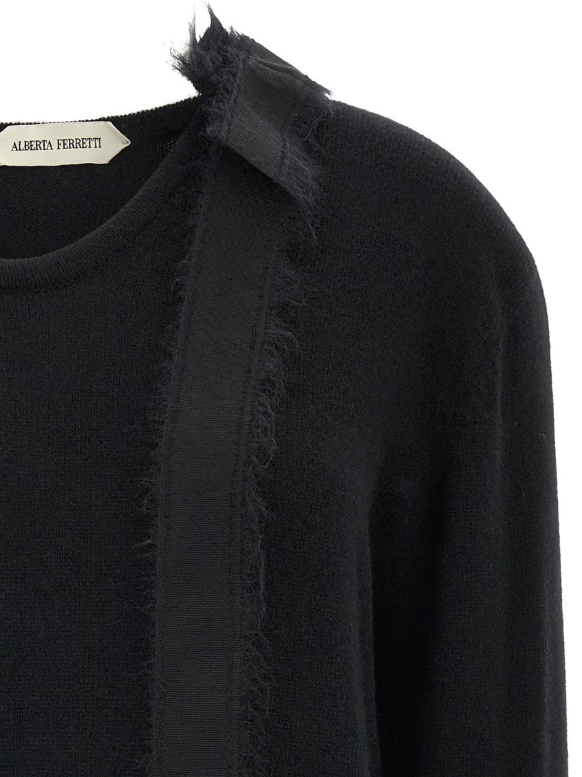 Black Crew Neck Sweater 3