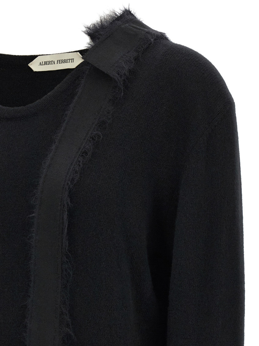 Black Crew Neck Sweater 4