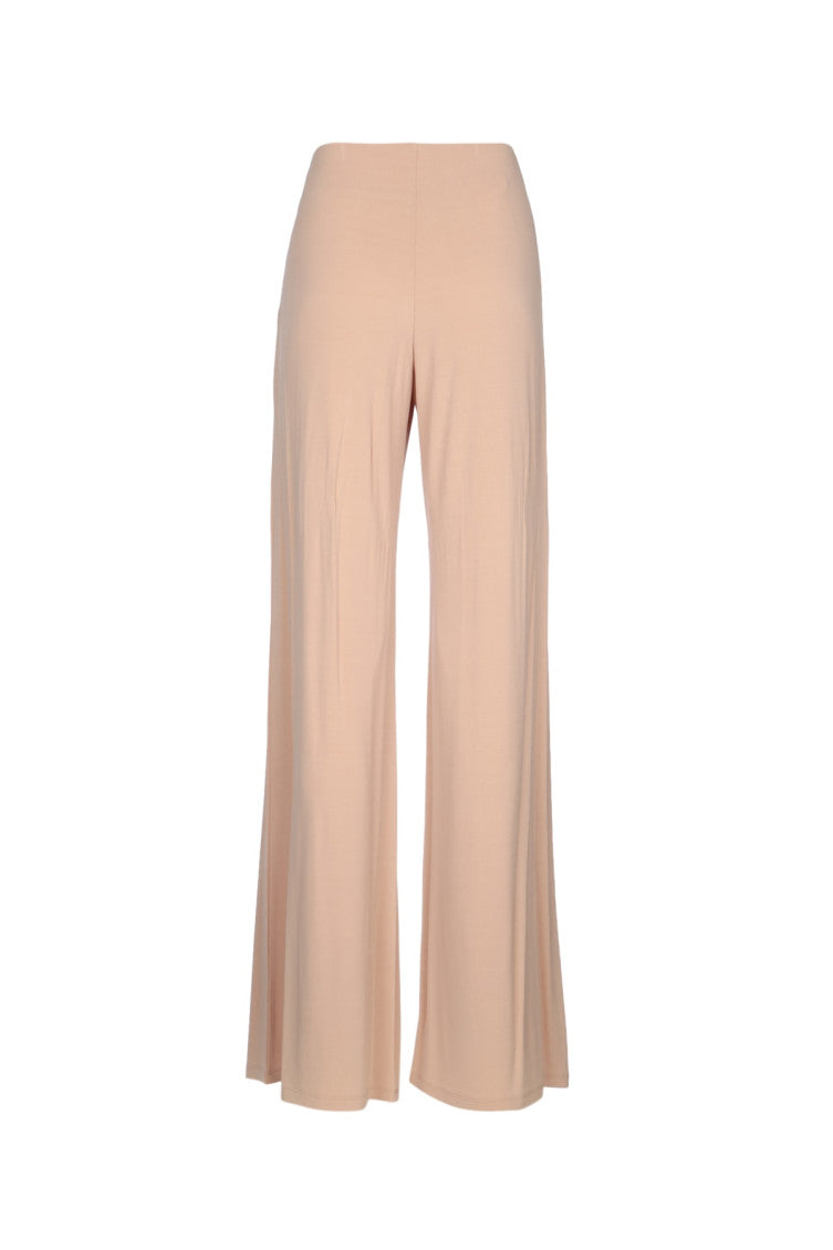 Beige Slim Flared Pant 2
