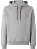 Grey Logo Regular Hoodie 1