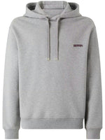 Grey Logo Regular Hoodie 1