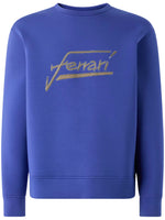 Blue Crew Neck Sweatshirt 1
