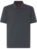 Grey Shirt Collar Polo 1