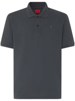 Grey Shirt Collar Polo 1