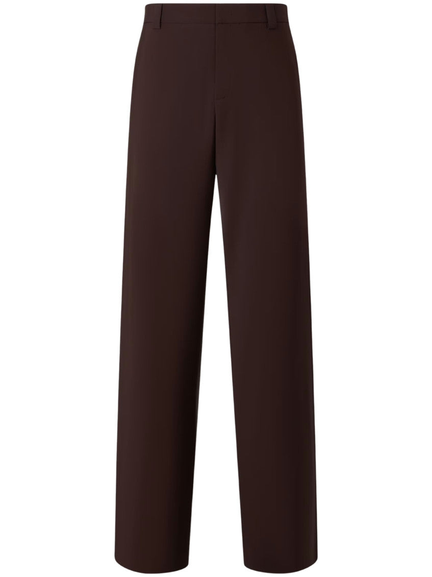 Light Brown Straight Trousers 1
