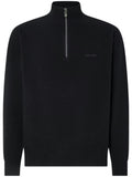 Black Mock Collar Sweater 1
