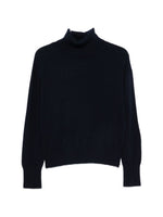 Navy Blue Turtle Neck Sweater 1