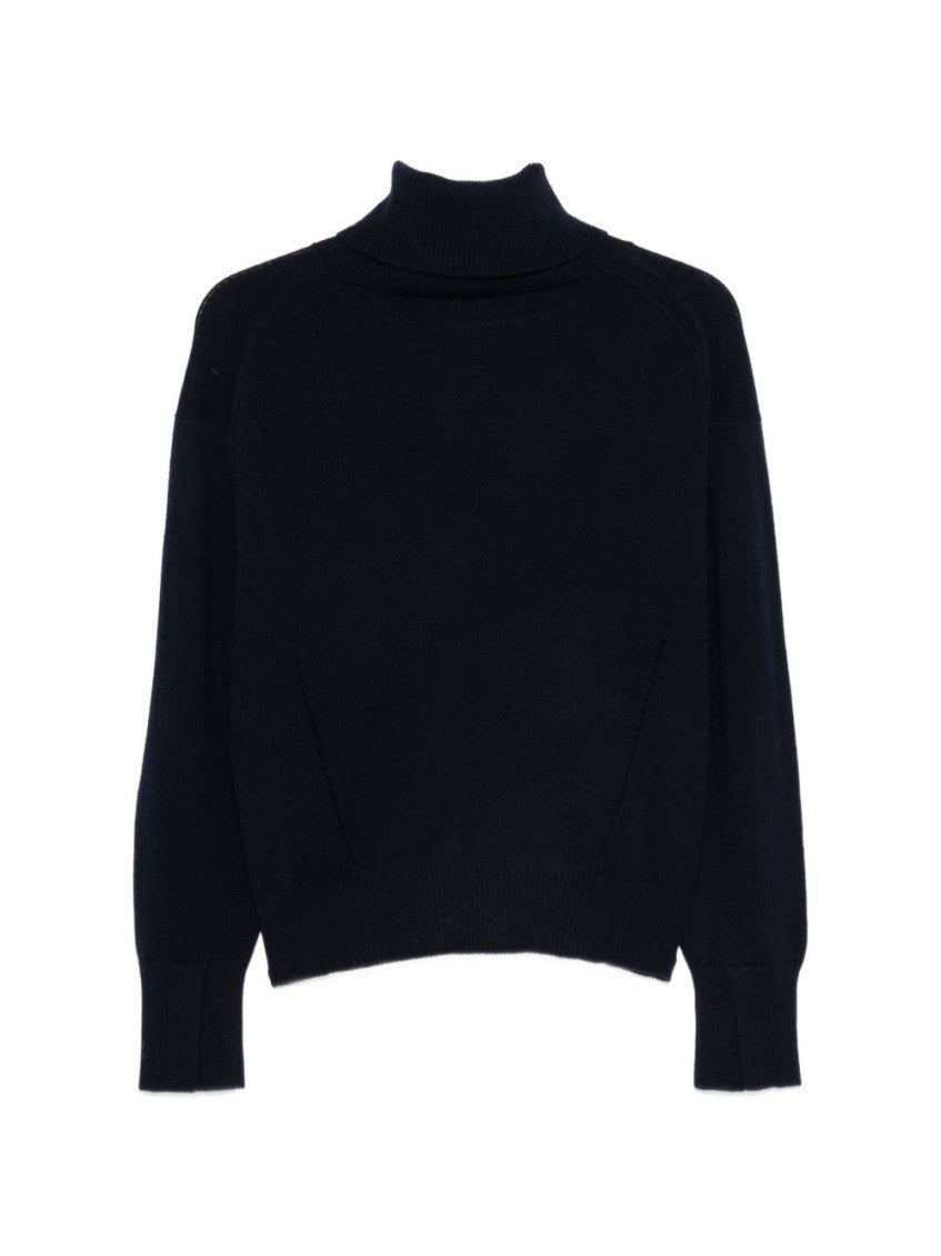 Navy Blue Turtle Neck Sweater 2