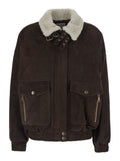 Brown Shirt Collar Jacket 1