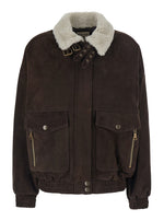 Brown Shirt Collar Jacket 1