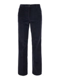 Navy Blue Regular Flat Front Pant 1