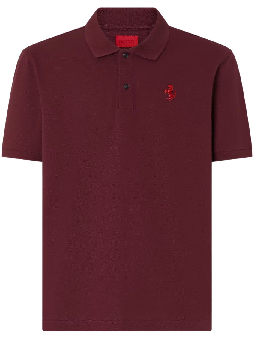 Red Shirt Collar Polo 1