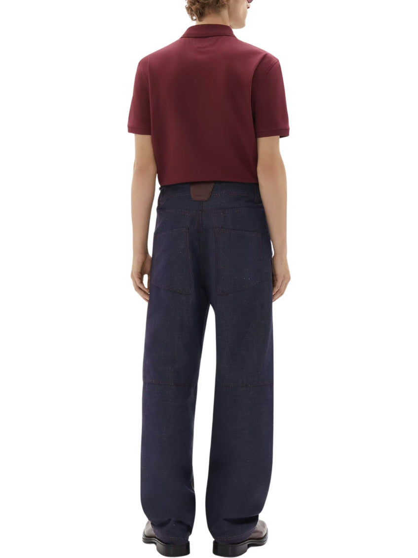 Red Shirt Collar Polo 3