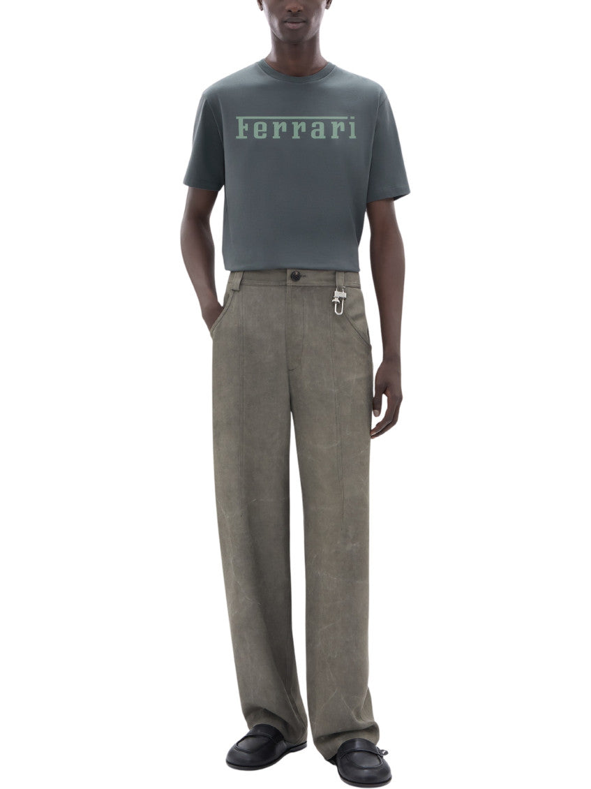 Grey Crew Neck T-Shirt 2