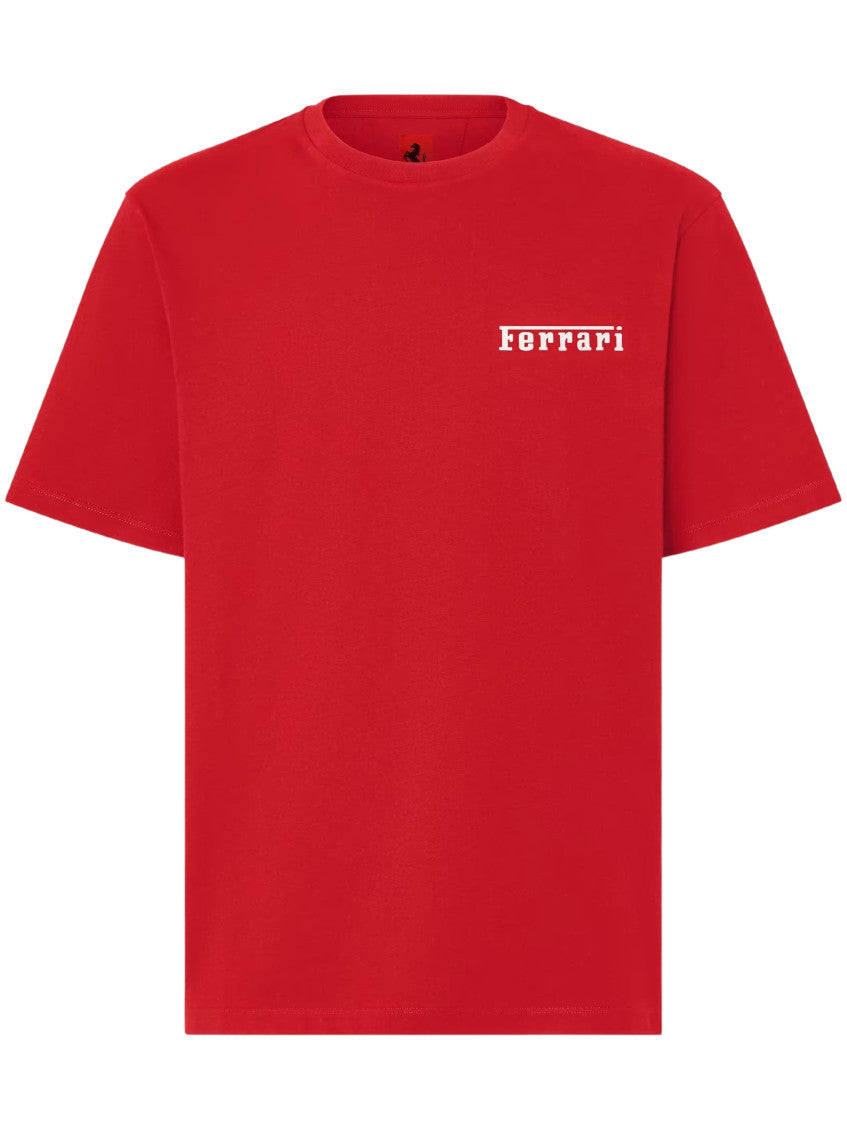 Red Crew Neck T-Shirt 1