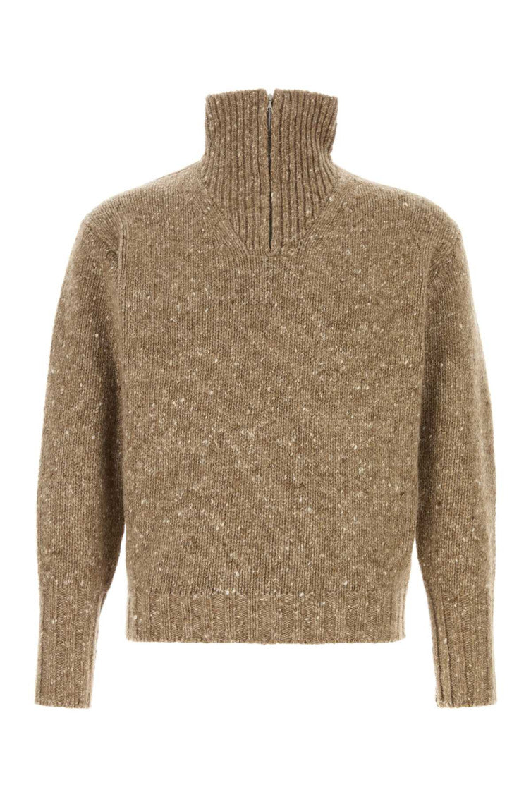 Brown Turtle Neck Sweater 1