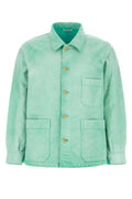 Aqua Green Solid Jacket 1