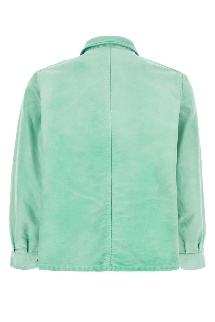 Aqua Green Solid Jacket 2
