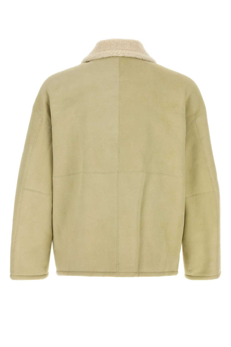 Mint Green Shirt Collar Jacket 2