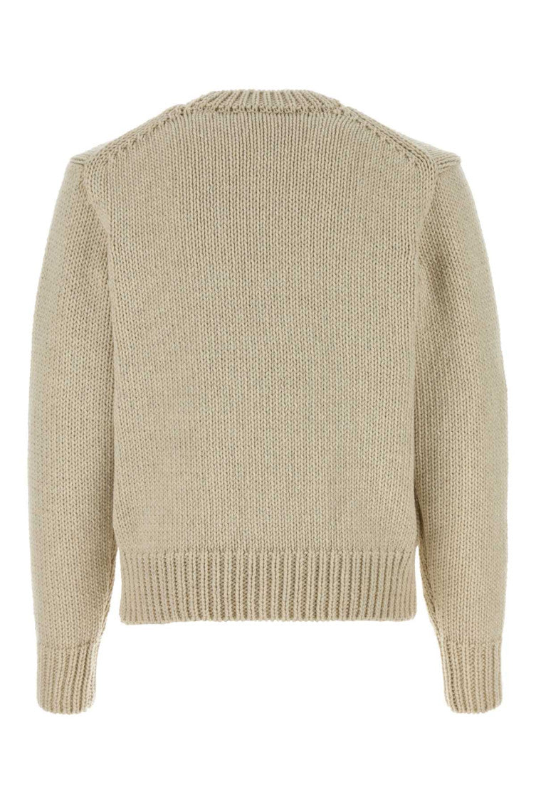 Off White V Neck Cardigan 2